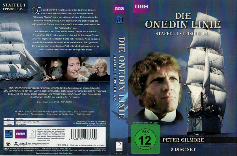 Die Onedin Linie Staffel 1 Episode 1-15  (1 Box) DVD